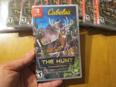 Cabela's: The Hunt Championship Edition NINTENDO SWITCH CARTRIDGE NEW SEALED - Image 1 of 4