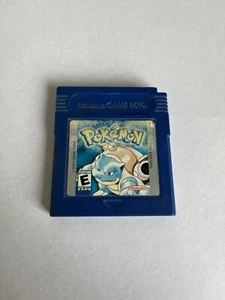 Pokemon Blue Version - Nintendo GameBoy 1998 - Authentic, Tested & Working - Picture 1 of 2
