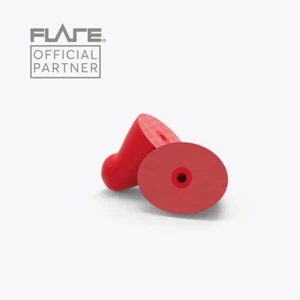 Flare Earshade Replacement Earfoams Postbox RED - Picture 1 of 4