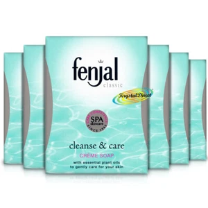 6x Fenjal Classic Luxury Cleanse & Care Creme Soap 100g - Picture 1 of 1