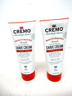 LOT OF (2) Cremo Moisturizing Concentrated Shave Cream COCONUT MANGO 6oz Each