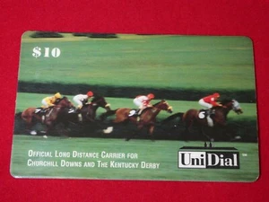 $10 Churchill Downs and the Kentucky Derby Calling Card - Unrevealed PIN number! - Picture 1 of 2