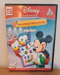Disney Learning: Mickey Pre-School Adventures PC CD Windows 95 (2001) & Manual - Picture 1 of 3