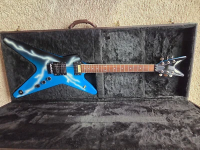 ~ USA ~ Dean From Hell Dime Dimebag Darrell #57 of 150 DFH '05 ML Lightning Bolt - Image 1 of 4