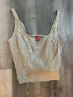 Women’s GUESS Green Top Size L NWT