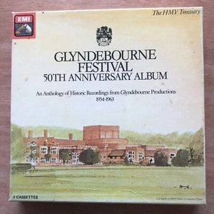 Glyndebourne Festival 50th Anniversary triple cassette. - Picture 1 of 4