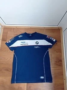 Camiseta BMW M Power Tyco Manga Corta Genial Auto Azul Car Graphics Tee - Imagen 1 de 9