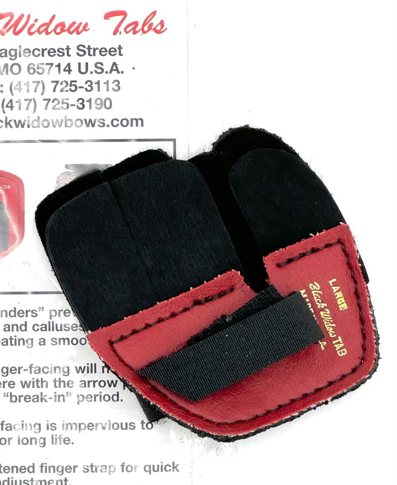 Black Widow - Calf Hair Tab Split Finger - Image 1 of 1