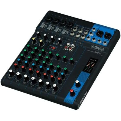Yamaha MG10 10 Channel Stereo Mixing Console - Image 1 of 3