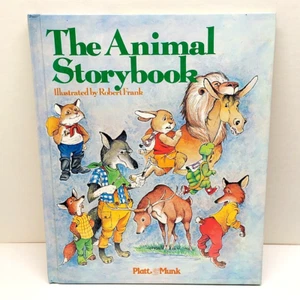 THE ANIMAL STORYBOOK (Platt & Munk, 1978) 1st Print - Vintage HARDCOVER Book - Picture 1 of 5