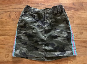 GAP Kids Camo Skirt Youth Size Large Side Stripes - Picture 1 of 4