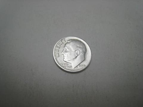 1950-S Roosevelt Silver Dime Cover