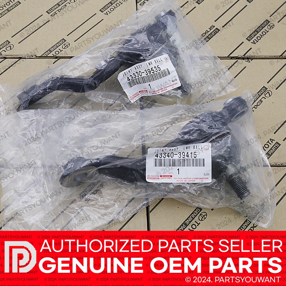 GENUINE Lexus 98-05 GS300 GS400 GS430 Factory OEM Front Lower Ball Joint [SET] - Image 1 of 4