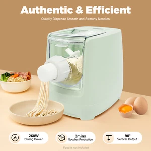 12 Noodle Shapes Automatic Pasta Machine Electric Pasta & Noodle Maker 260W   - Picture 1 of 18