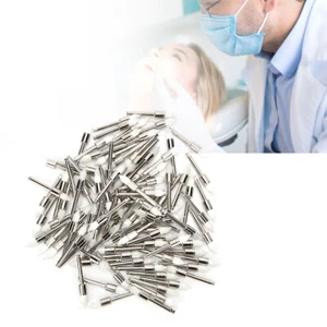 100Pcs Nylon Dental Zähne Polierbürste Polierbürste Zahnversorgung Mit Auf Rop - Bild 1 von 10