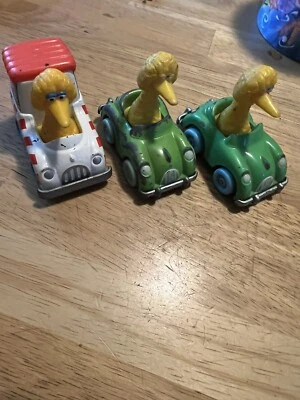JUEGO DE COLECCIÓN 3 BIG BIRD DIE CAST 1981 1983 Playskool CTW Foto 1 de 4
