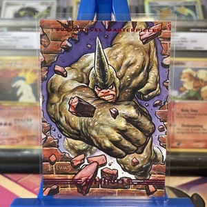 1993 Marvel Masterpieces Card # 48 Rhino - Picture 1 of 10