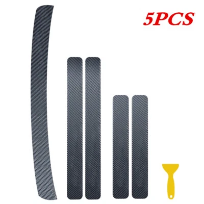 Car Accessories Door Plate Sill Scuff Cover Anti Scratch Decal Sticker Protector - Image 1 of 4