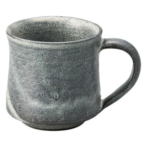 Shigaraki Yaki Ware Japanische Keramik Espressotasse Japan Blue Ash Yohen Japan - Bild 1 von 2