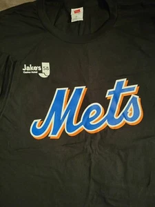 New York Mets Blackout Pete Alonso T-Shirt - NEW - September 17, 2021 SGA-Size L - Picture 1 of 5