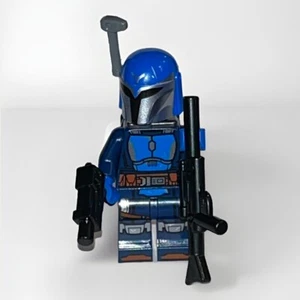 ✅ New LEGO Star Wars Minifigure sw1344, Mandalorian Nite Owl Minifig 75373 - Picture 1 of 5