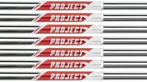 True Temper Project X Rojo 5.5 Ejes Flexibles Regulares 4-PW .355 Cónicos - Juego de 7 Ejes - Imagen 1 de 1