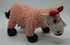 2001 Cow Parade Plush 8" Cow Smooch #7507 with Tag Westland Giftware Kisses Toy