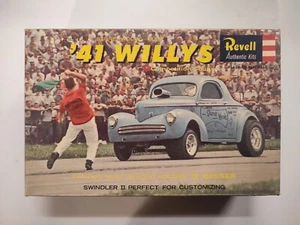 '41 WILLYS Competition Coupe Revell 1/25 - Stone Woods - Cook - "B" GASSER 1963 - Foto 1 di 10
