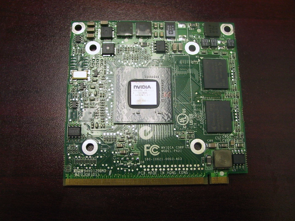 nVIDIA Geforce 9300M GS MXM II,DDR2,256M VGA Card G98 630 U2 - Image 1 of 1