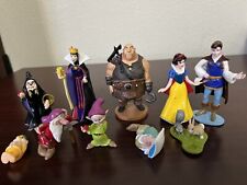 Disney Princess Snow White & The Seven Dwarfs Evil Queen Cake Topper Figures Toy