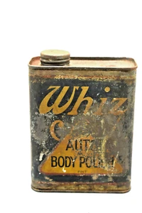 Vintage WHIZ Karosserie Polierdose 30er Jahre R.M. Hollingshead Co. Made in USA - Bild 1 von 4