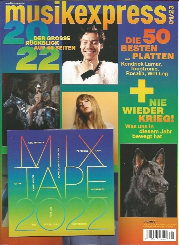 Musikexpress, 01/23, January 2023. Harry Styles, Taylor Swift... Magazine + CD. - Image 1 of 1