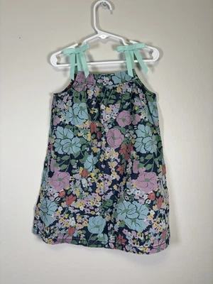 Vestido fronha floral Hanna Andersson feminino tamanho 100 (4) novo sem etiquetas - Imagem 1 de 4