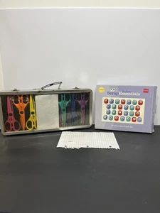 Scrapbooking Edge Cutter Scissors Joann 26 Piece Letter Punch Set - Picture 1 of 7