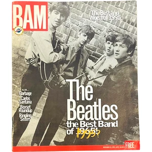 BAM Magazine - THE BEATLES the Best Band of 1995 December 15, 1995 #474 Santana - Bild 1 von 4