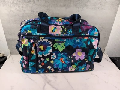 Vera Bradley Aligerar Compacto Fin de Semana Bolsa de Viaje Luciérnaga Jardín Foto 1 de 4