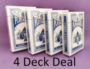 4 x Trick playing Cards Magic ULTIMATE Marked Tapered Stripper Deck + Tutorial - Picture 1 of 8