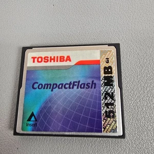 Toshiba 512MB CompactFlash Memory Card - Picture 1 of 2