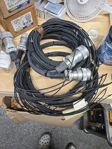 Lote De 2 ARNESES DE CABLEADO ATLAS COPCO 07637011 Ver Fotos Nuevo Antiguo Stock - Imagen 1 de 9