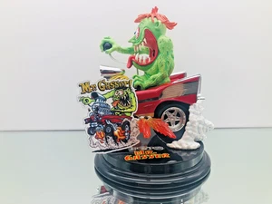 DANBURY MINT RAT FINK "MR. GASSER" SCLUPTURE BIG DADDY ROTH + BONUSMAGNET SCHÖN - Bild 1 von 11