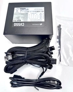 Corsair CV Series CV550 550W 80 Plus Bronze ATX Power Supply - Zdjęcie 1 z 4