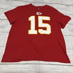 Nike The Tee NFL Kansas City Chiefs Patrick Mahomes #15 maglia da uomo taglia XXL T - Foto 1 di 6