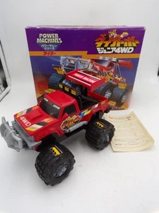 Camioneta pickup Taiyo Japón Power Machines 4x4 roja de colección años 80 sin usar, en caja Galoob Animal - Imagen 1 de 13