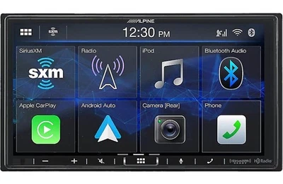 Alpine ILX-407 Digital 7" Shallow-Chassis Multimedia Receiver with PowerStack - Image 1 of 4