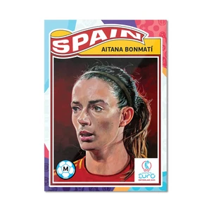 AITANA BONMATI - 2025 Topps UEFA Womens EURO LIVING Set #001 [PR: /1189] - SPAIN - Picture 1 of 2