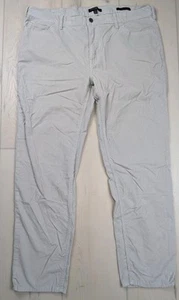 Banana Republic Traveler Corduroy Slim Fit Pants Beige Mens 38x32 Casual Preppy - Picture 1 of 11