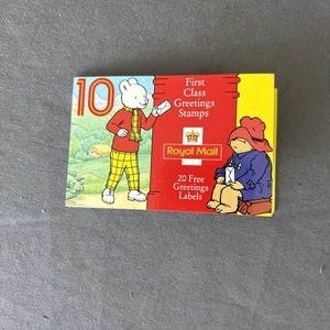 KX Booklet - Complete - 1994 KX6 1st Class Stamps - Rupert Paddington MNH - Picture 1 of 2