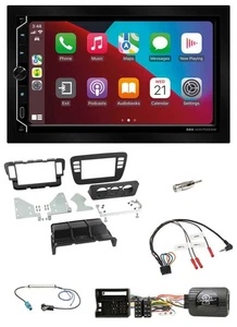 ESX 2DIN DAB USB Lenkrad Bluetooth Autoradio für Seat Mii Skoda CitiGo 2011-2016 - Bild 1 von 12