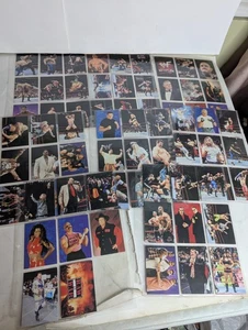1998 Comic Images WWF SUPERSTARZ Wrestling Trading Cards 1-72 - Complete Set - Picture 1 of 15