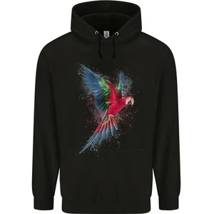 A Colourful Parrot Childrens Kids Hoodie - Picture 1 of 37
